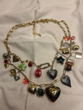 Load image into Gallery viewer, Charmed Hearts Necklace