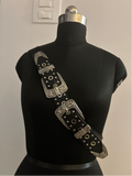 Load image into Gallery viewer, Double Buckle Studs Belt